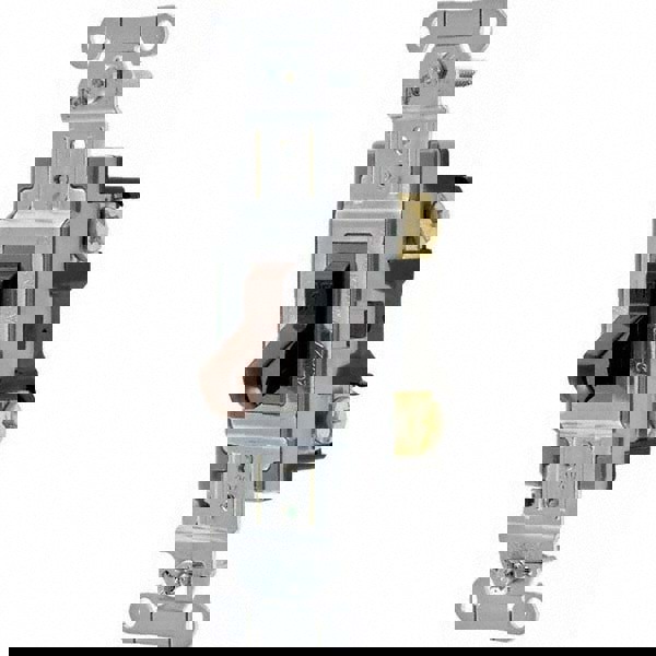 Toggle Switches; Switch Type: Medium Duty ; Switch Sequence: Off-On ; Contact Form: DPDT ; Actuator Type: Toggle ; Terminal Type: Screw ; Maximum Amperage at 125 Volts: 20